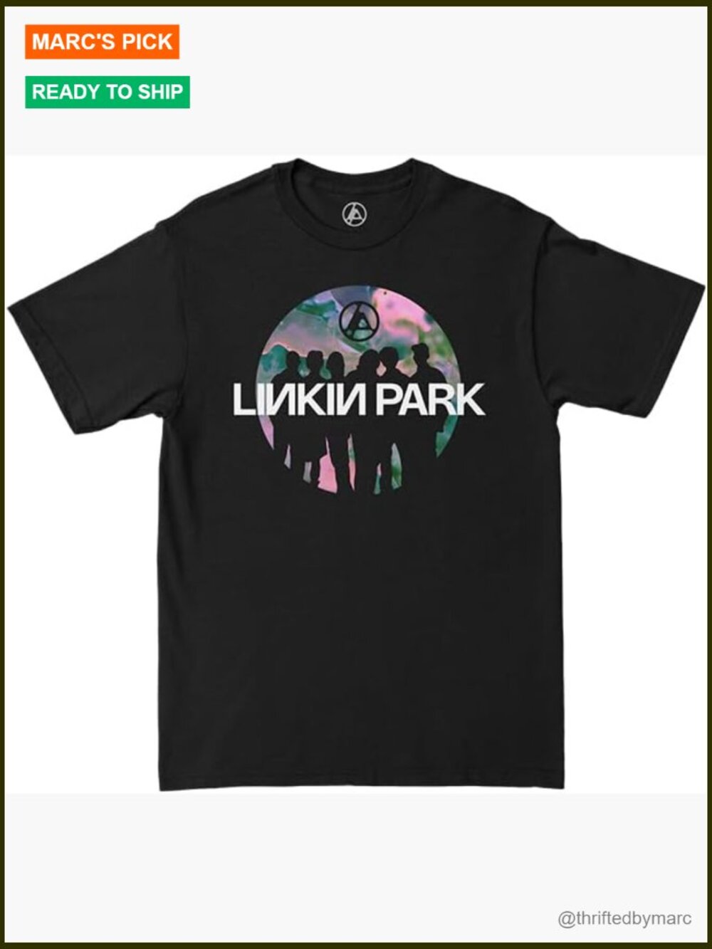 Unisex Adult Short Sleeve Cotton T-Shirt Classic Fit Band Merch